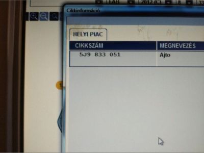 Bal hátsó Ajtó (Részeivel) - 6. kép