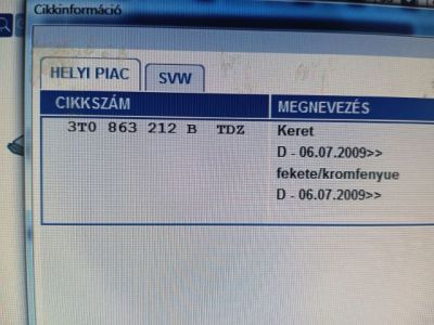 Váltószoknya Rögzítő Keret - 7. kép