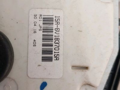 Bal első Ajtózár - Zárszerkezet