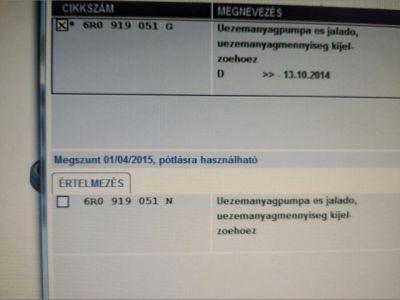 Üzemanyag Szivattyú - 4. kép