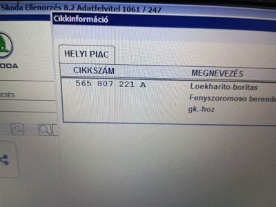 Első Lökhárító (Üresen) - 3. kép