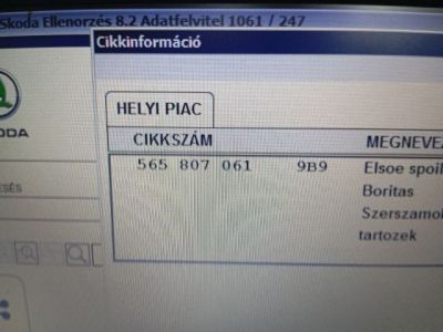 Első Lökhárító (Üresen) - 8. kép