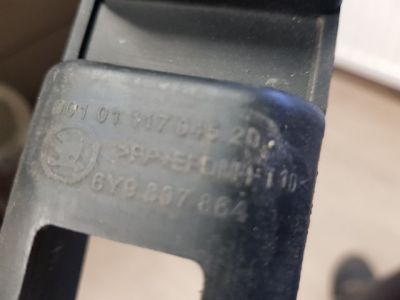 Bal hátsó Lökhárító Tartó (Műanyag) - 7. kép