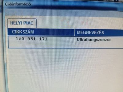 Riasztó Ultrahang Érzékelő - Jeladó