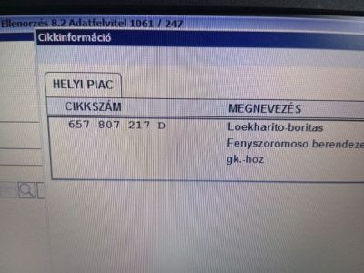 Első Lökhárító (Üresen) - Lökhárító