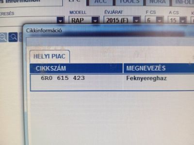 Hátsó Pár Fék Szett (Nyereg, Tárcsa, Betét) - 3. kép