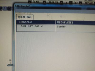 Első Lökhárító Alsó (Műanyag) - 6. kép