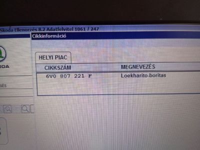 Első Lökhárító (Részeivel) - Lökhárító