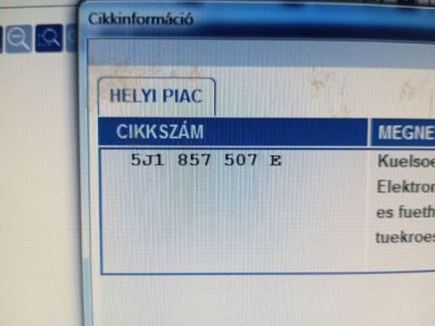 Bal Visszapillantó Tükör (Elektromos) - 5. kép