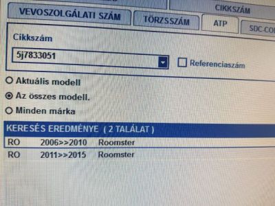 Bal hátsó Ajtó (Üres lemez) - 7. kép