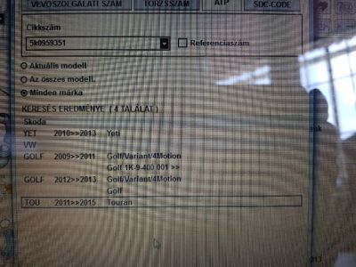 Jobb hátsó Oldal Ütközés Érzékelő - 7. kép