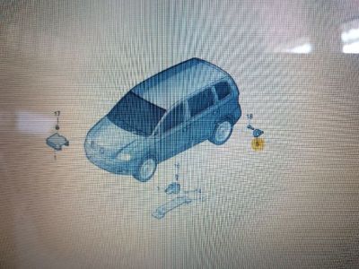 Jobb hátsó Oldal Ütközés Érzékelő - 8. kép