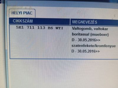 Váltógomb - Váltógomb