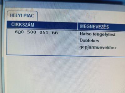 Hátsó Híd (Dobfékes) - Futómű, kormányzás, felni