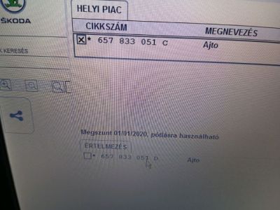 Bal hátsó Ajtó (Üres lemez) - 8. kép