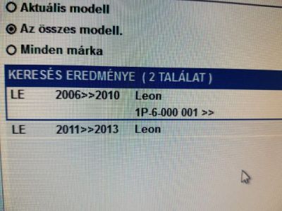 Bal első Ablakemelő Szerkezet (Elektromos) - 7. kép