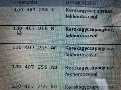 Jobb első Kerékagy - 6. kép