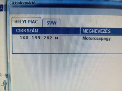 Motor Tartó Bak Jobb - 4. kép