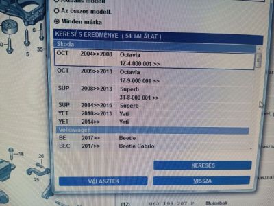 Motor Tartó Bak Jobb - 5. kép