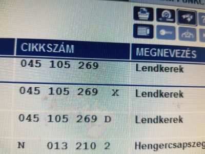 Kuplung Szett Lendkerékkel - 9. kép