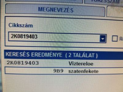 Szélvédő Alatti Műanyag Elem - 6. kép