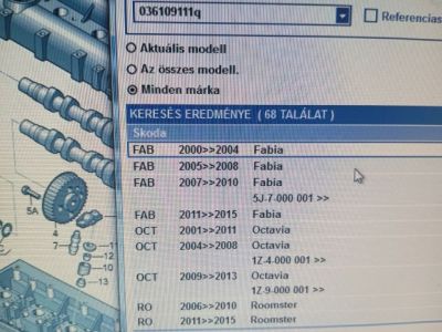 Vezérműkerék - Motor, motorikus alkatrész