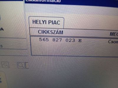 Csomagtérajtó (Üres lemez) - 4. kép