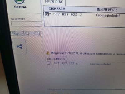 Csomagtérajtó (Üres lemez) - 3. kép