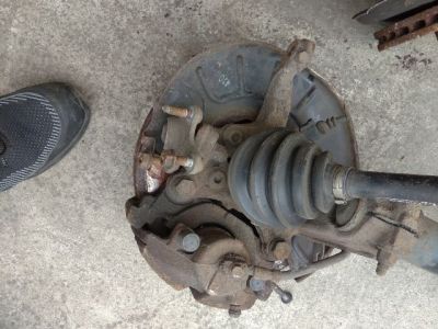 Bal első Csonkállvány Kerékaggyal - Futómű, kormányzás, felni