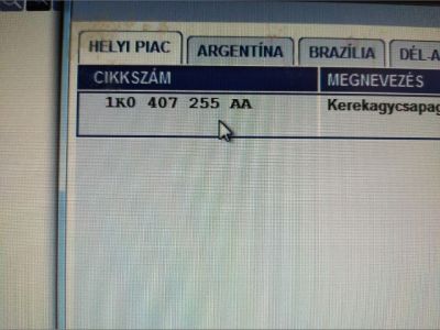 Bal első Csonkállvány Kerékaggyal - Futómű, kormányzás, felni