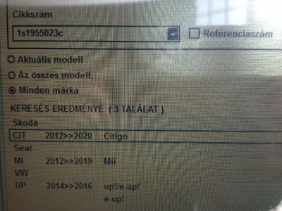 Első Ablaktörlő Szerkezet Motorral - 8. kép