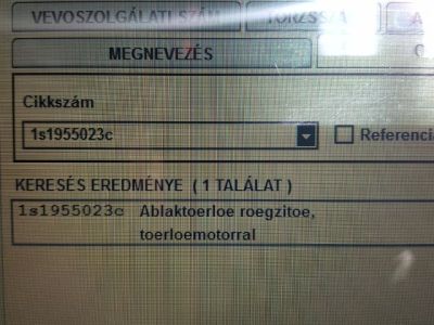 Első Ablaktörlő Szerkezet Motorral - 9. kép