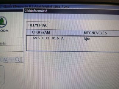 Jobb hátsó Ajtó (Üres lemez) - 8. kép