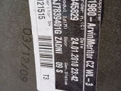 Bal hátsó Ablakemelő Szerkezet (Elektromos) - 3. kép