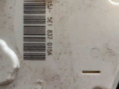 Bal első Ajtózár - Zárszerkezet