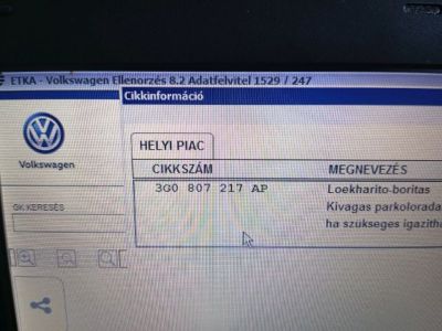 Első Lökhárító (Üresen) - Lökhárító