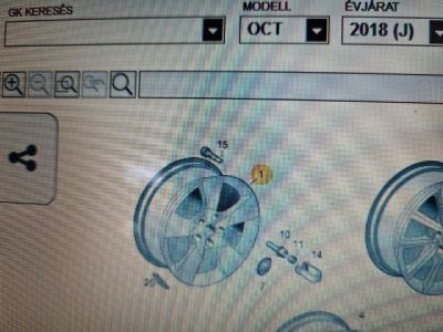 Alufelni Szett Gumival - 9. kép