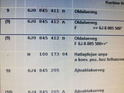Jobb A Oszlop Oldalablak Üveg - 7. kép