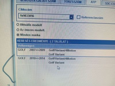 Jobb hátsó Ajtó (Részeivel) - Ajtó