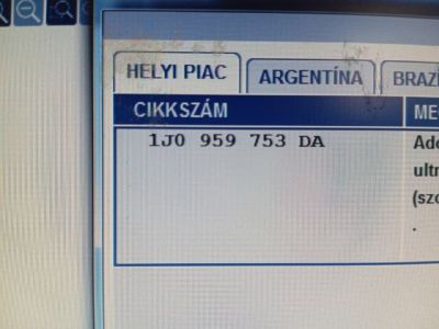 Zárbetét Szett - Zárbetét