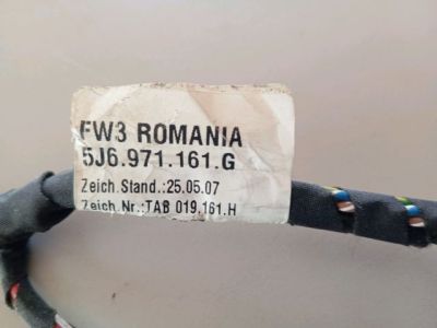 Bal hátsó Ajtó Kábelköteg - Kapcsoló, kábel