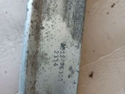 OPEL ZAFIRA C (P12) Hátsó Lökhárító Merevítő (Fém) 7146 - 3. kép