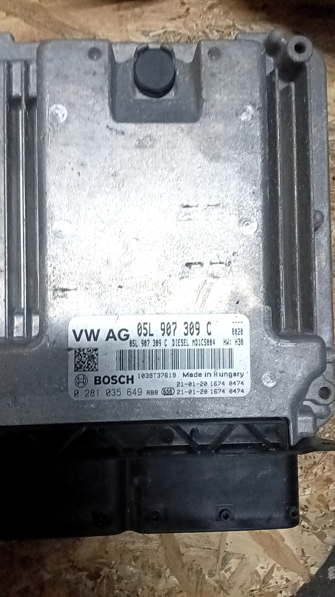 VW CADDY motorvezérlő szett image 4