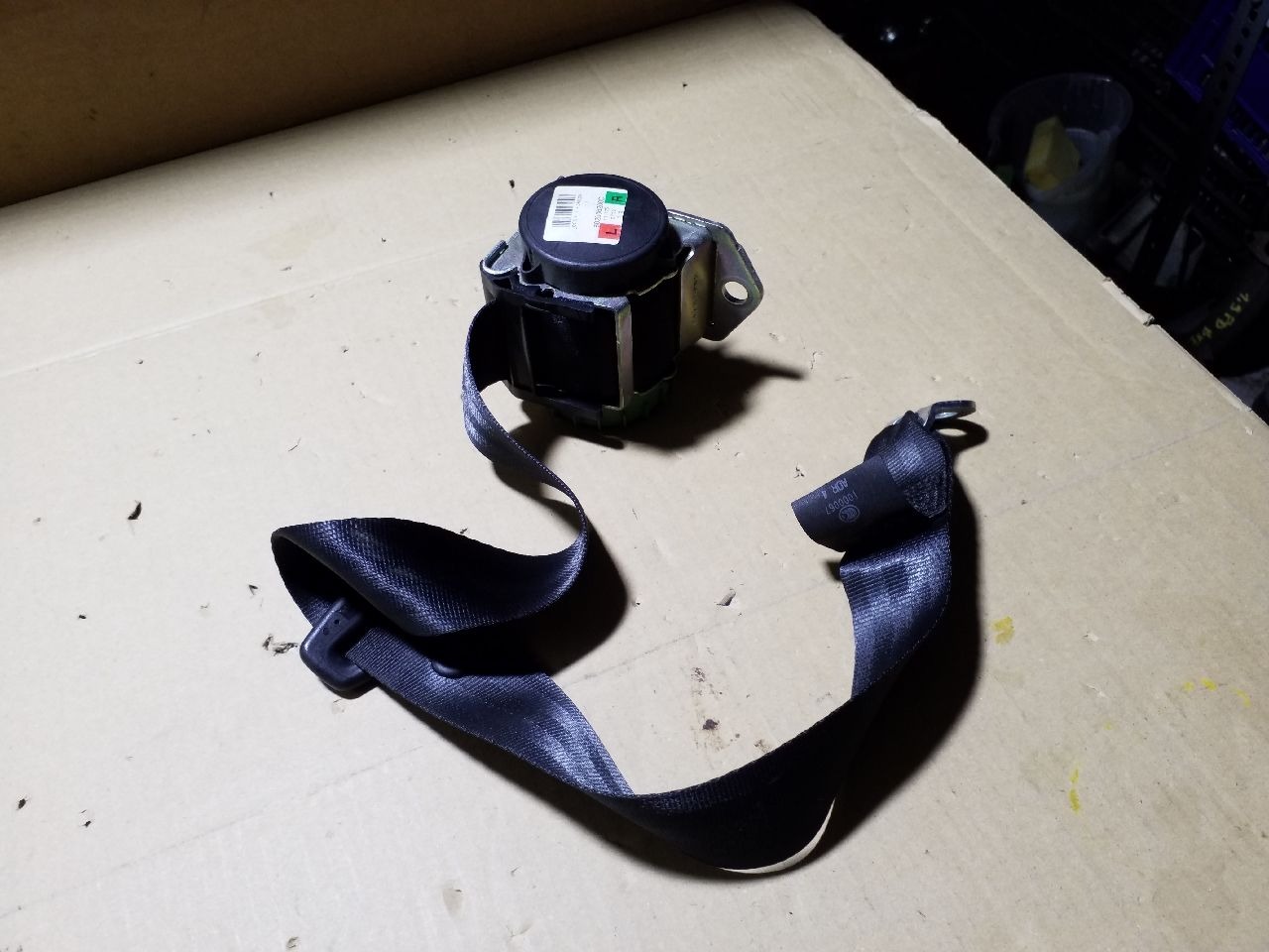 SKODA OCTAVIA II (1Z3) Bal hátsó Biztonsági Öv