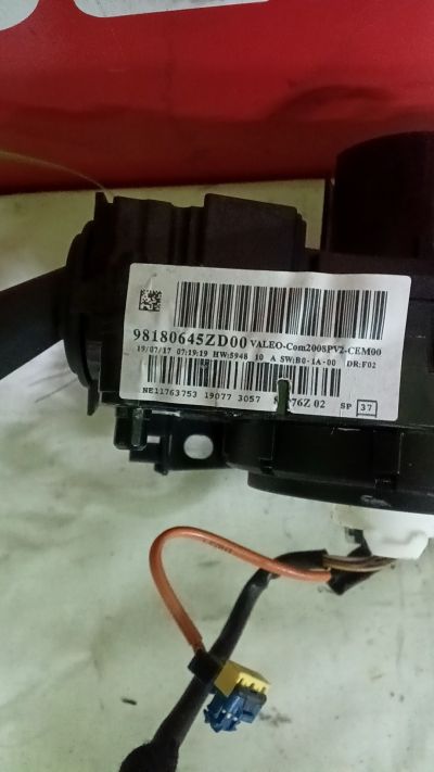 Kormánykapcsoló 98180645ZD - Komplett Kormánykapcsoló