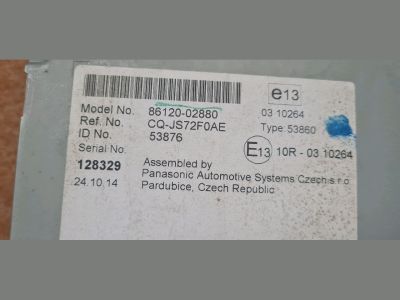 TOYOTA AURIS Rádió / CD - Rádió / CD