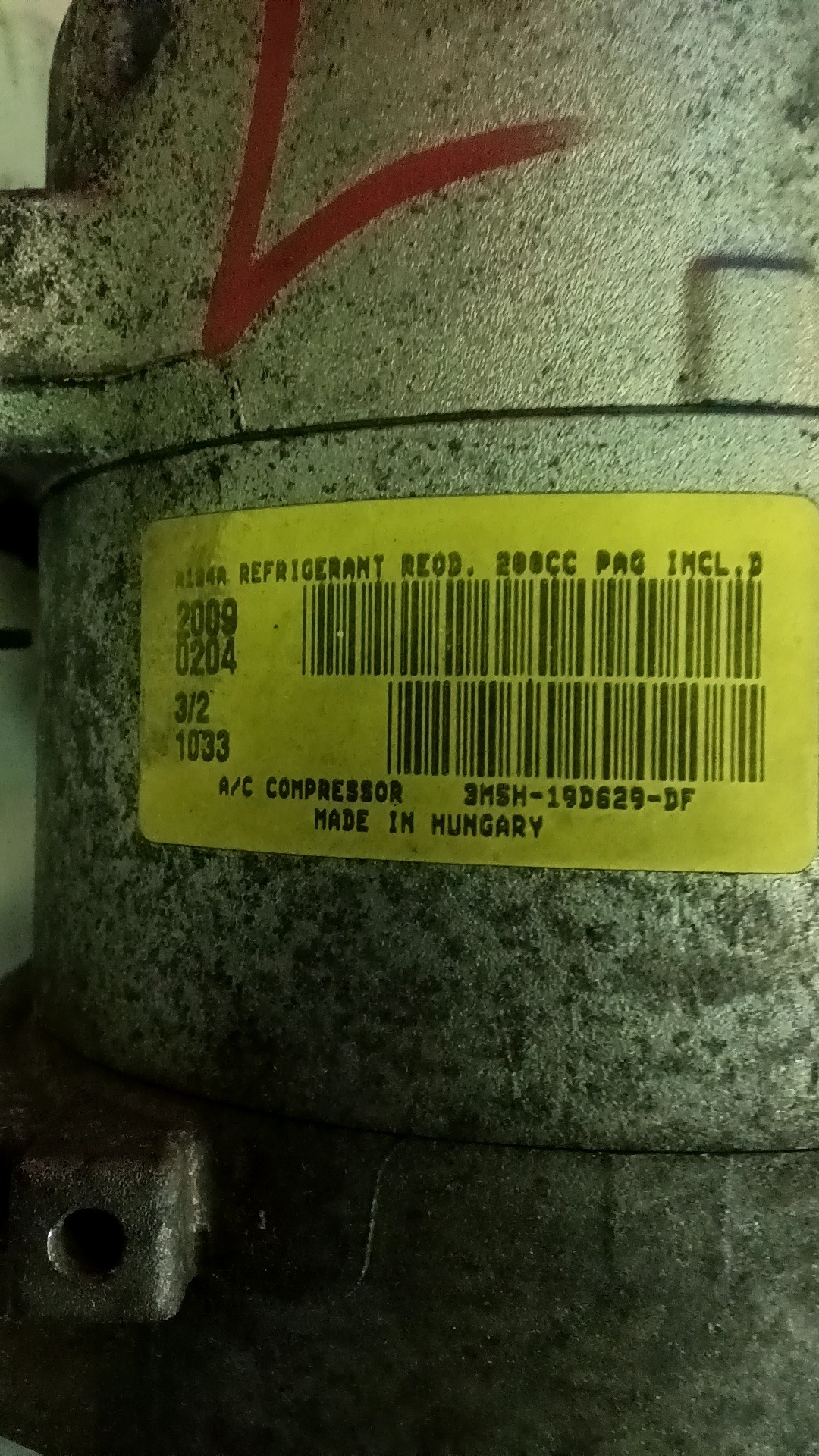 Klíma kompresszor 9M5H19D629DF