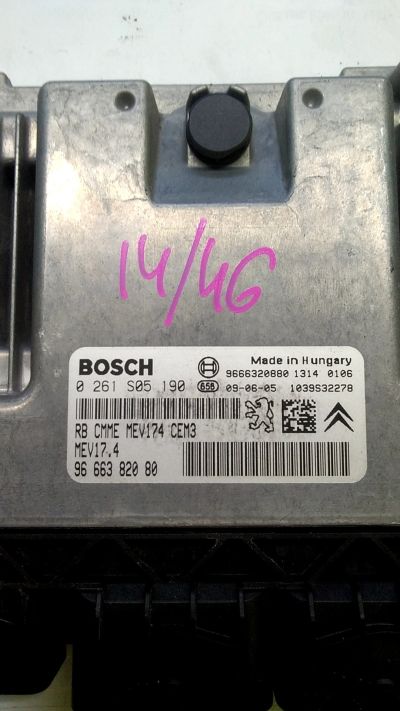 Motorvezérlő 9666382080