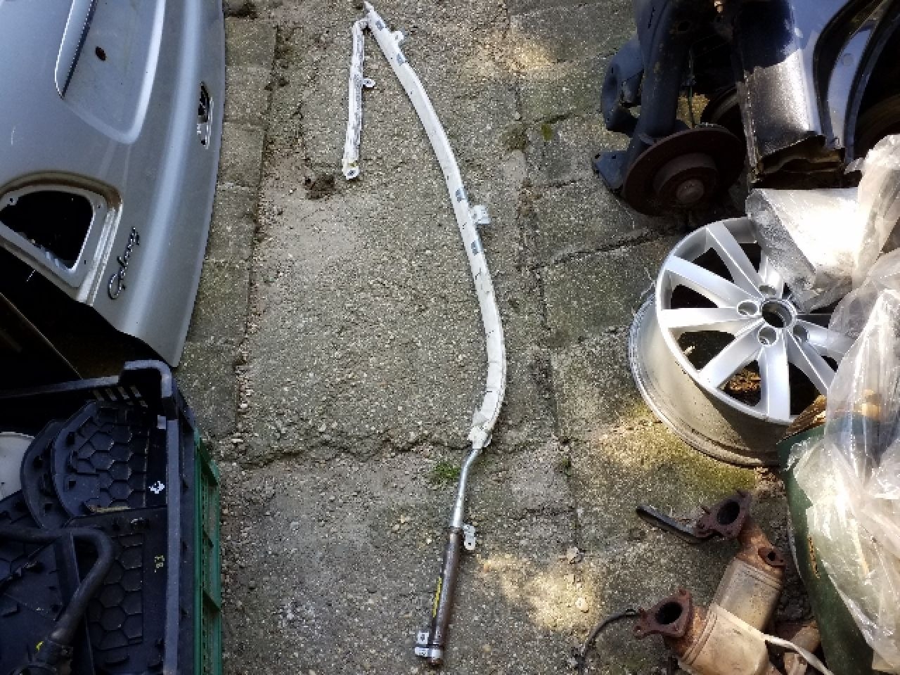 SKODA OCTAVIA II (1Z3) Bal első Függöny Légzsák 5 ajtós