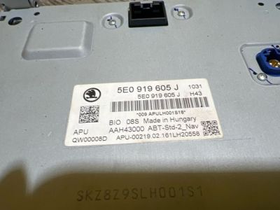 SKODA OCTAVIA III (5E3) Multifunkciós Kijelző - 5. kép